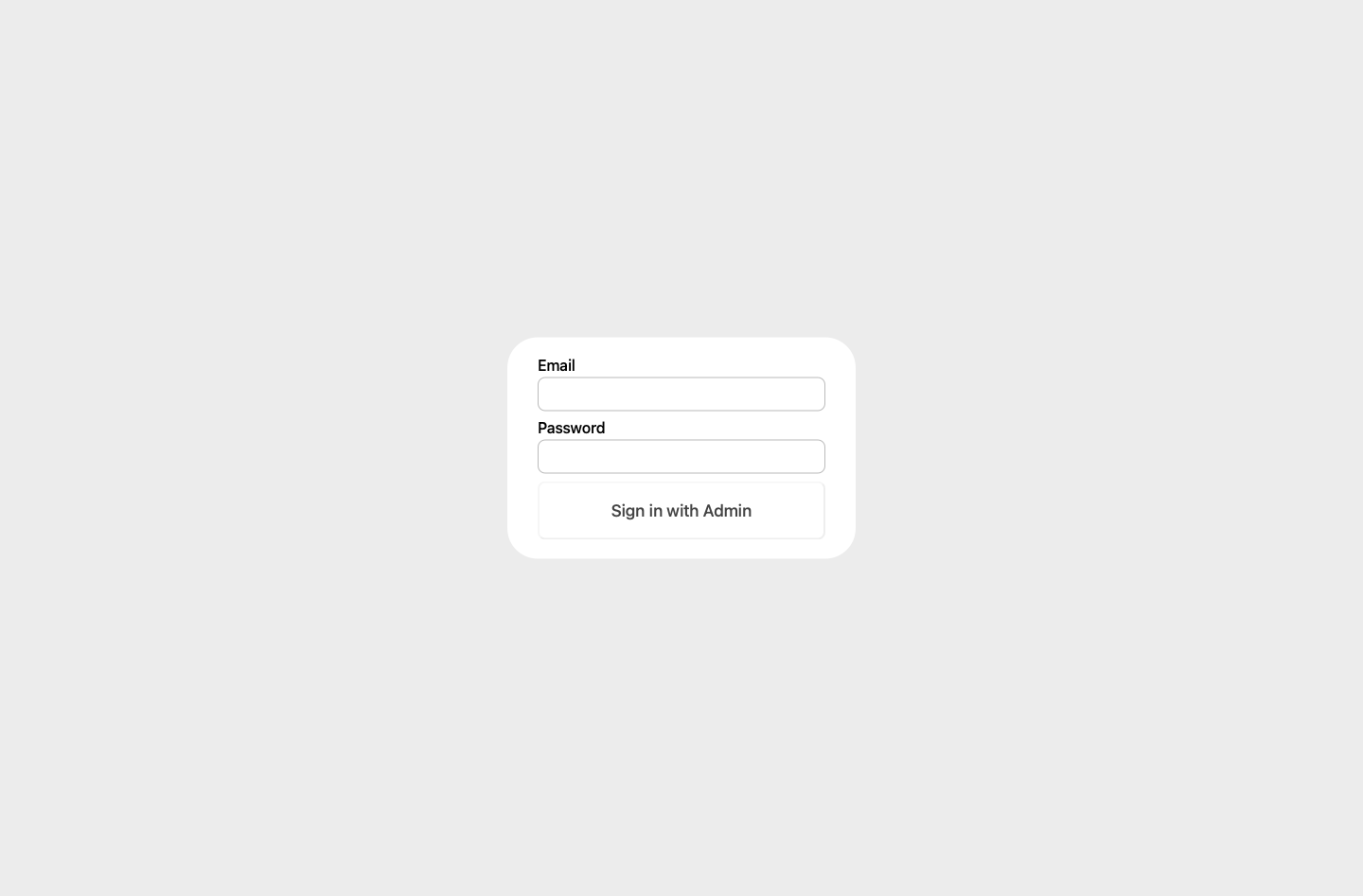 NextAuth sign-in boundary protecting the manual approval surface.