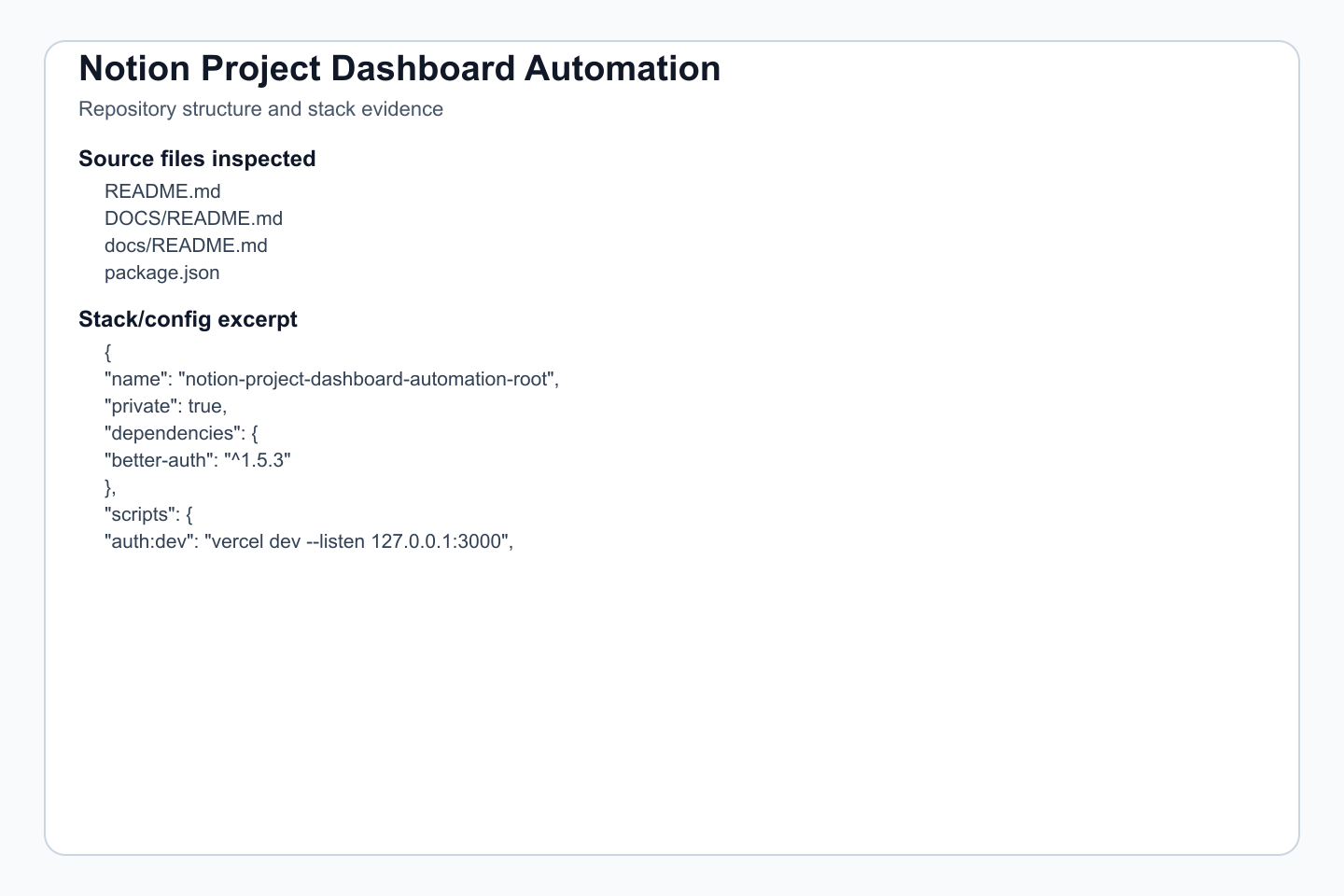 Source files, commands, and implementation structure.